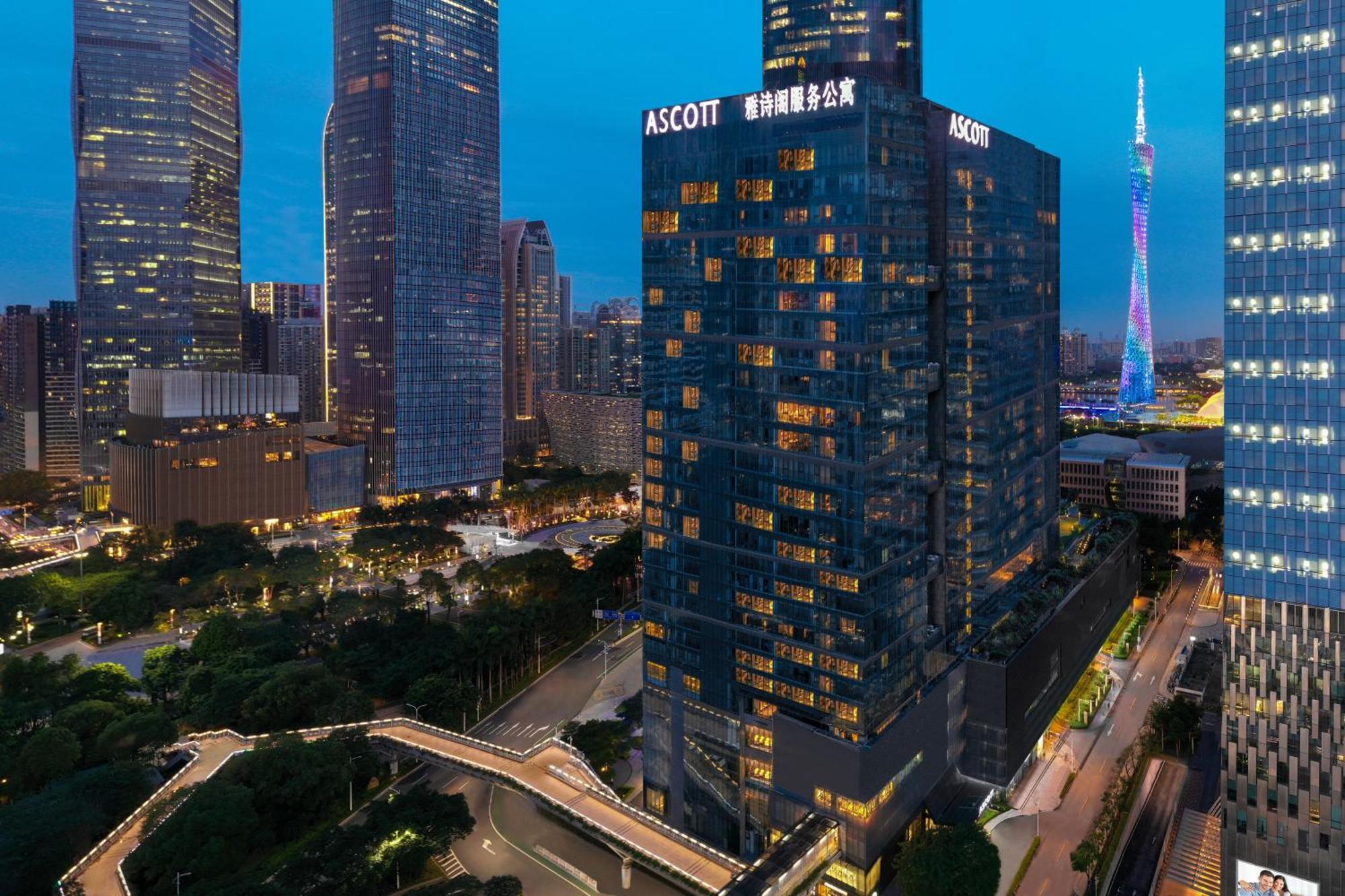 Ascott Ifc Guangzhou Apartman Kültér fotó