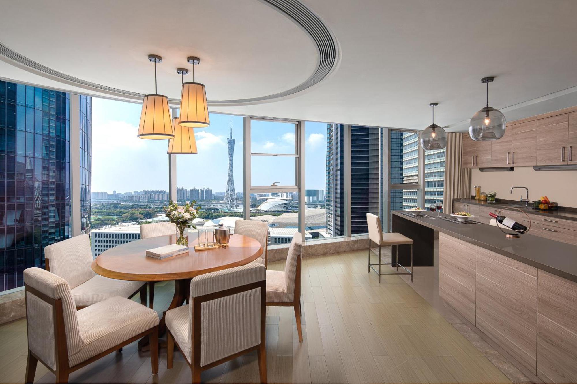 Ascott Ifc Guangzhou Apartman Kültér fotó
